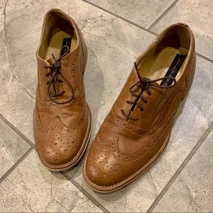 Steven by Steve Madden Melin Tan Oxfords 9.5